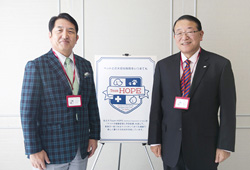 Team HOPEの学術アドバイザーに、石田卓夫先生がご就任されました